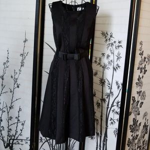 💃*2/$25*👗Black fit and flare sleeveless dress